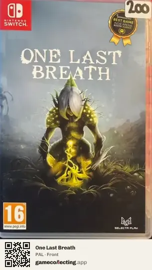 One Last Breath Nintendo Switch, PAL box front