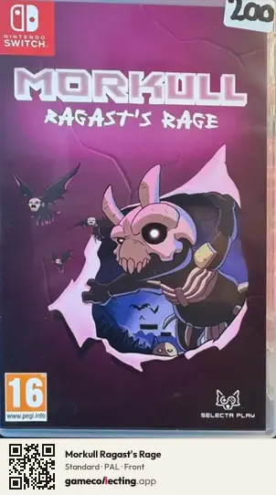 Morkull Ragast's Rage Nintendo Switch, PAL box front