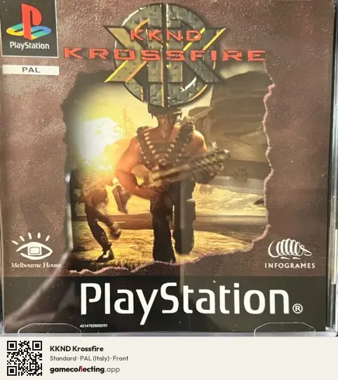 KKND Krossfire PlayStation, Italy box front
