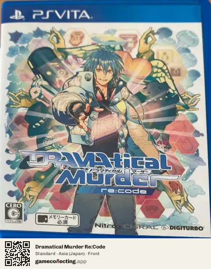 Dramatical Murder Re:Code PlayStation Vita, Asia box front