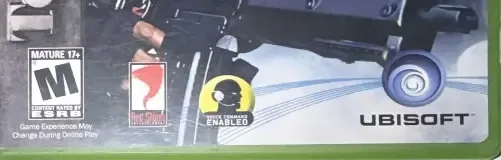 Tom Clancy's Rainbow Six 3: Black Arrow, the ESRB box on its front