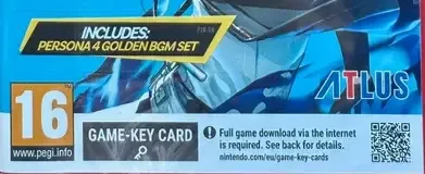 Persona 3 Reload, the PEGI square on its front