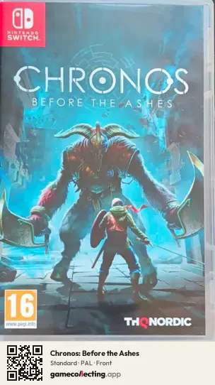 Chronos: Before the Ashes Nintendo Switch, PAL box front