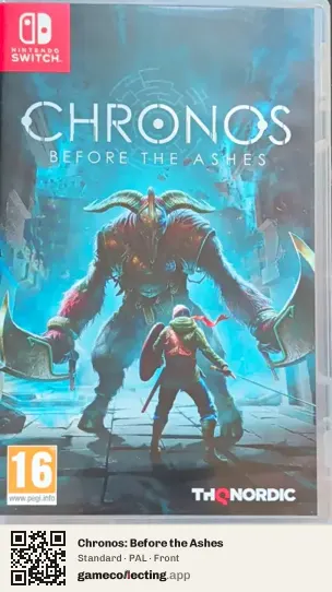 Chronos: Before the Ashes Nintendo Switch, PAL box front