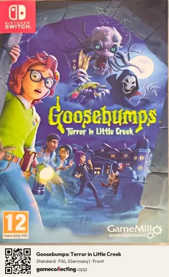 Goosebumps: Terror in Little Creek Nintendo Switch, Germany box front