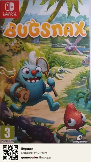 Bugsnax Nintendo Switch, PAL box front