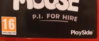 Mouse: P.I. for Hire, the PEGI square on its front