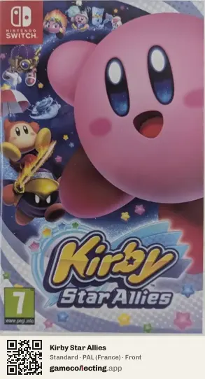 Kirby Star Allies Nintendo Switch, France box front