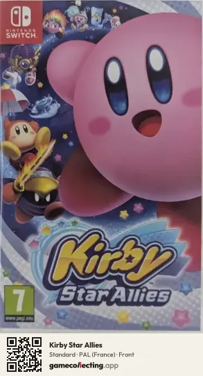 Kirby Star Allies Nintendo Switch, France box front