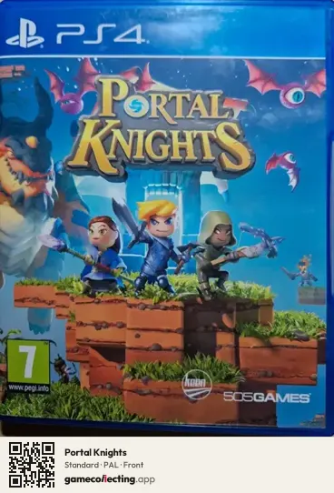 Portal Knights PlayStation 4, PAL box front