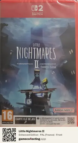 Little Nightmares II Nintendo Switch 2, France box front