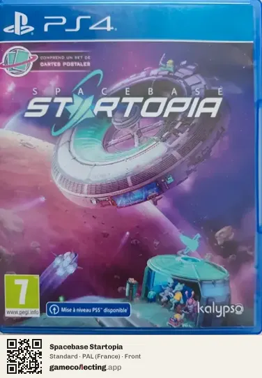 Spacebase Startopia PlayStation 4, France box front