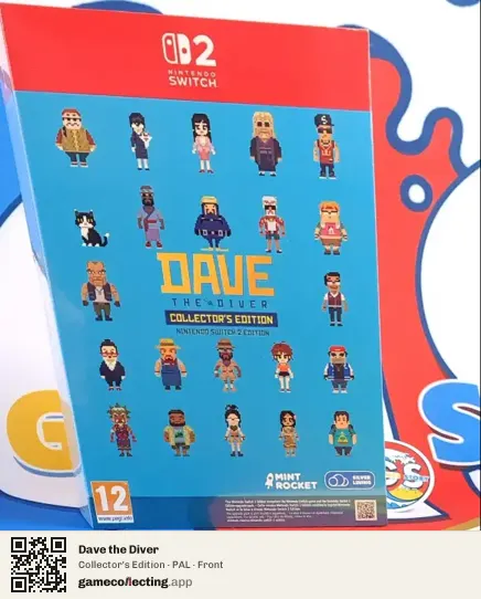 Dave the Diver Nintendo Switch 2, PAL box front