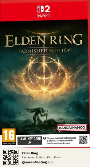 Elden Ring Nintendo Switch 2, PAL box front