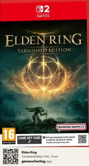 Elden Ring Nintendo Switch 2, PAL box front