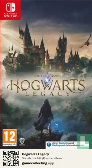Hogwarts Legacy Nintendo Switch, France box front