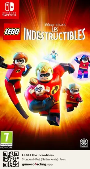 LEGO The Incredibles Nintendo Switch, Netherlands box front