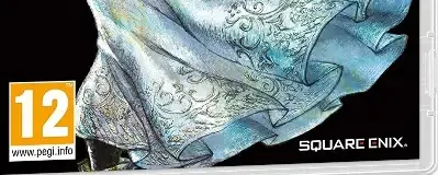 Bravely Default II, the PEGI square on its front