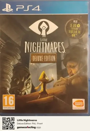 Little Nightmares PlayStation 4, PAL box front