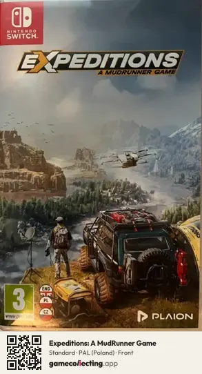 Expeditions: A MudRunner Game Nintendo Switch, Poland box front