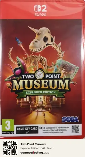 Two Point Museum Nintendo Switch 2, PAL box front