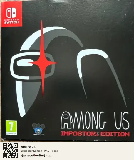 Among Us Nintendo Switch, PAL box front