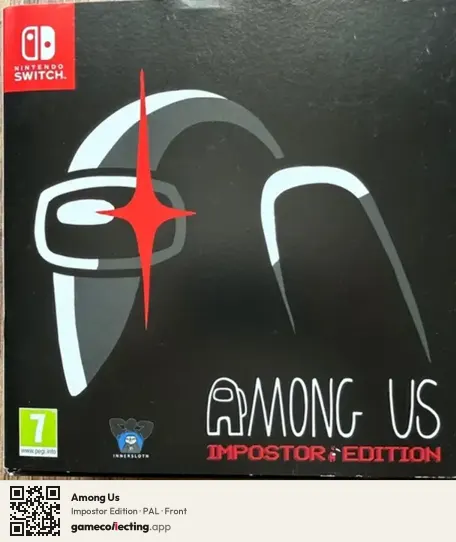 Among Us Nintendo Switch, PAL box front