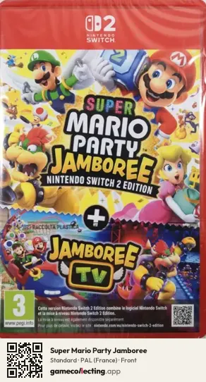 Super Mario Party Jamboree Nintendo Switch 2, France box front