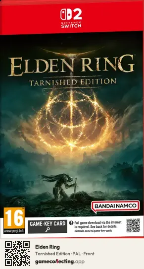 Elden Ring Nintendo Switch 2, PAL box front