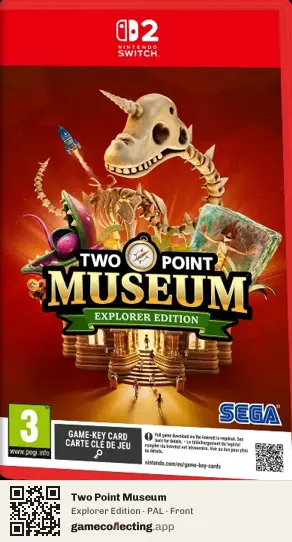 Two Point Museum Nintendo Switch 2, PAL box front