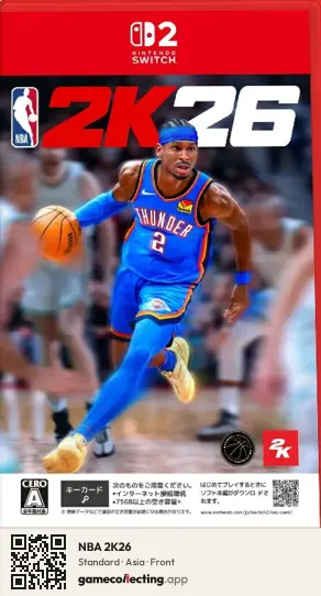 NBA 2K26 Nintendo Switch 2, Asia box front
