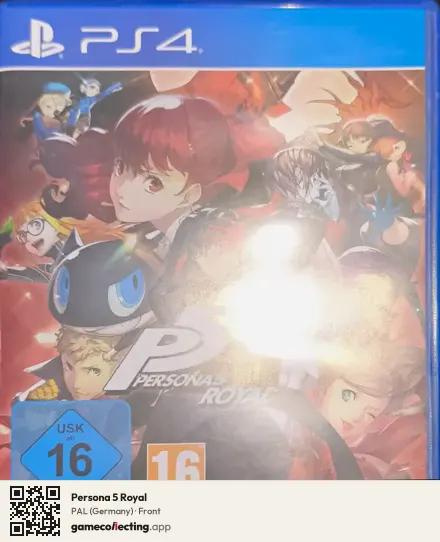 Persona 5 Royal PlayStation 4, Germany box front