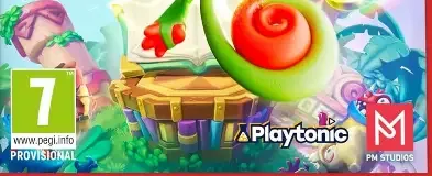 Yooka-Replaylee, the PEGI square on its front