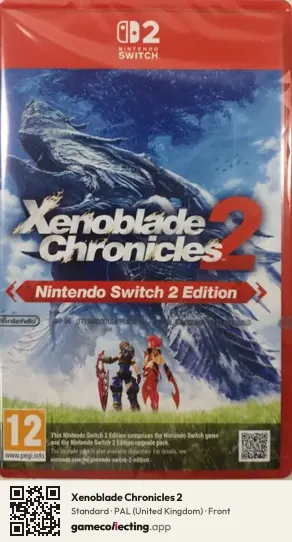 Xenoblade Chronicles 2 Nintendo Switch 2, United Kingdom box front
