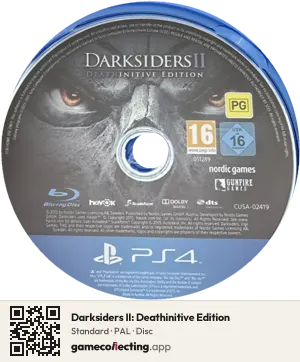 Darksiders II: Deathinitive Edition PlayStation 4, PAL disc