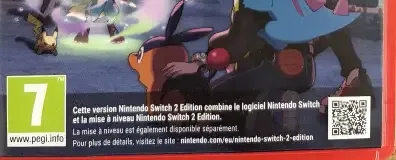 Pokémon Legends: Z-A, the PEGI square on its front