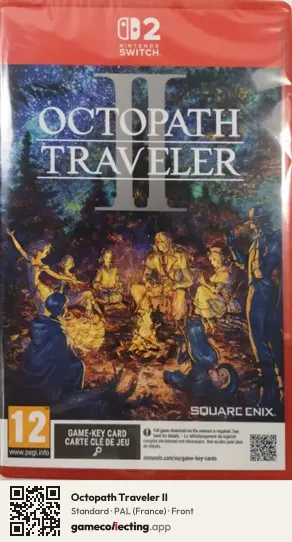 Octopath Traveler II Nintendo Switch 2, France box front