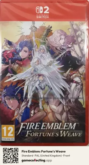 Fire Emblem: Fortune's Weave Nintendo Switch 2, United Kingdom box front