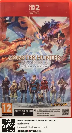 Monster Hunter Stories 3: Twisted Reflection Nintendo Switch 2, France box front