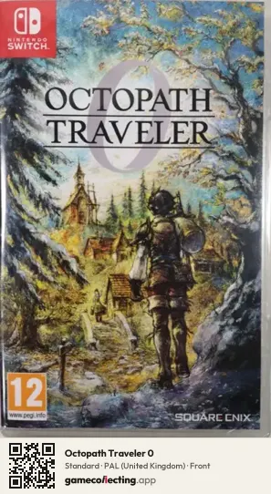 Octopath Traveler 0 Nintendo Switch, United Kingdom box front
