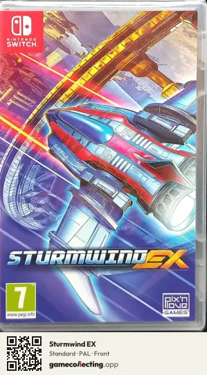 Sturmwind EX Nintendo Switch, PAL box front