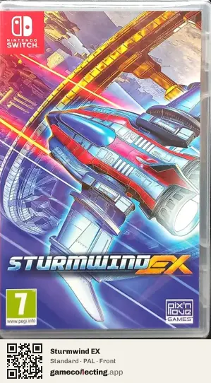 Sturmwind EX Nintendo Switch, PAL box front