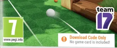 Golf With Your Friends, the PEGI square on its front