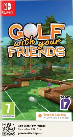 Golf With Your Friends Nintendo Switch, PAL box front