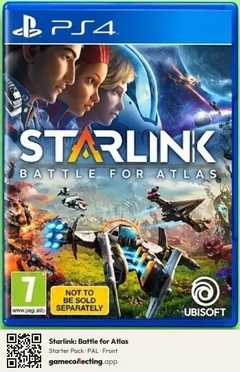 Starlink: Battle for Atlas PlayStation 4, PAL box front