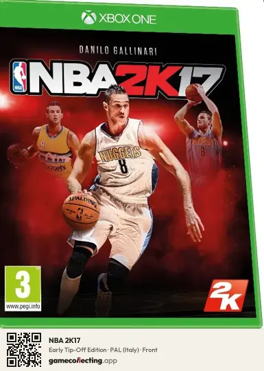 NBA 2K17 Xbox One, Italy box front
