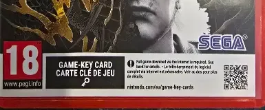 Yakuza Kiwami 2, the USK square on its front