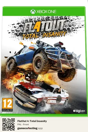 FlatOut 4: Total Insanity Xbox One, PAL box front