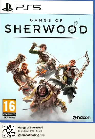 Gangs of Sherwood PlayStation 5, PAL box front