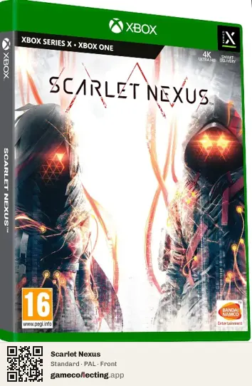 Scarlet Nexus Xbox Series X, PAL box front